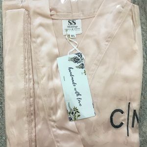 Monogrammed SS Weddings Robe